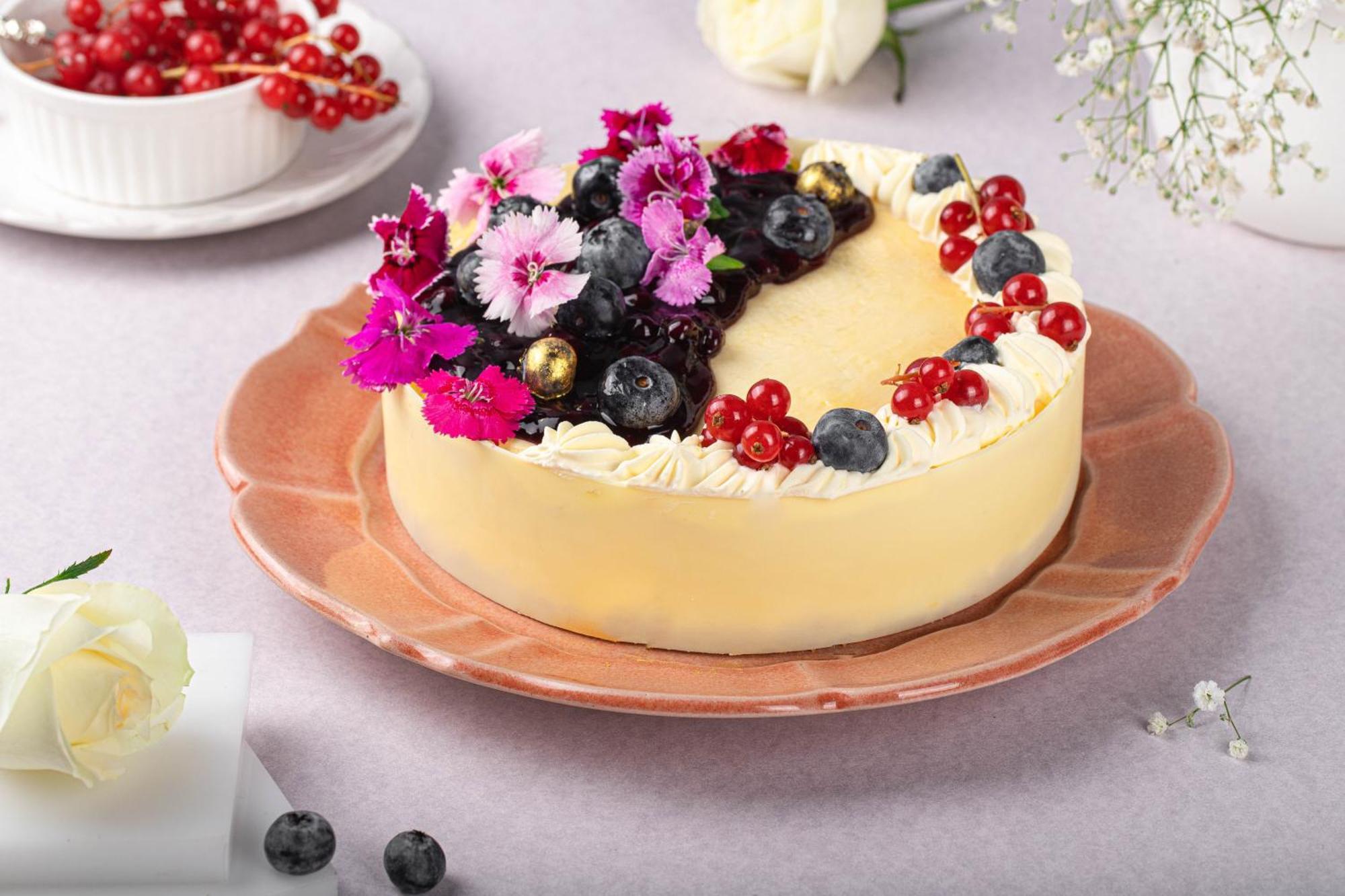 JW Marriott Hotel New Delhi Aerocity Kültér fotó A cheesecake